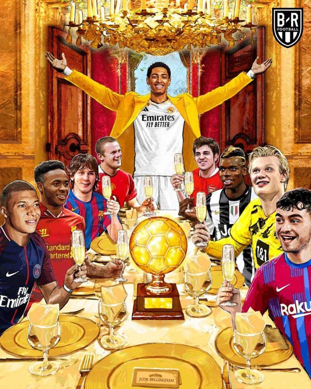 开云体育app-2023年欧洲金童奖公布，贝林厄姆无悬念当选